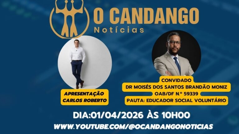 O candango notícias convidado Dr Moisés dos Santos.