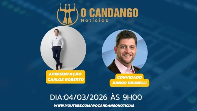 O  CANDANGO NOTICIAS APRESENTAÇÃO CARLOS ROBERTO
